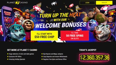 50 free spins no deposit required planet7