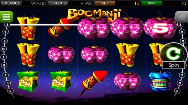 Boomanji pokie reels