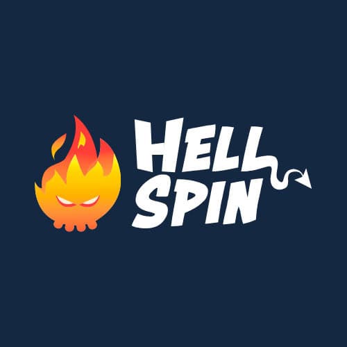 HellSpin Casino Logo on Page