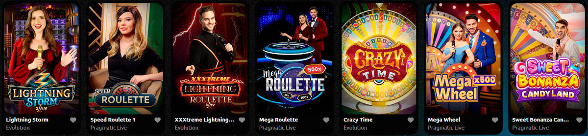 Hexabet Casino Live Games