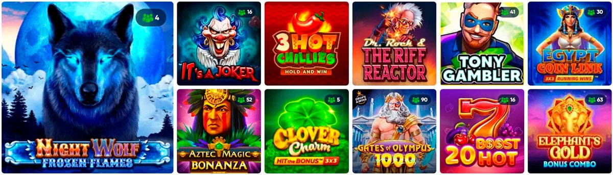 IviBet Casino Games