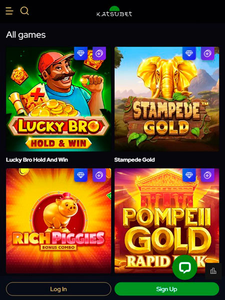 KatsuBet Casino Mobile Pokies