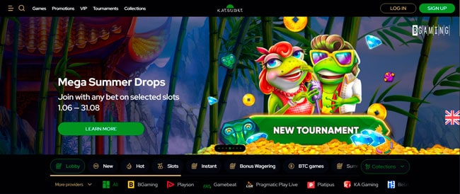 KatsuBet Casino Official Website