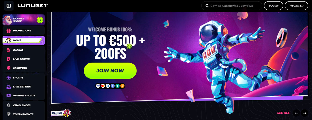 LunuBet Casino Official Site