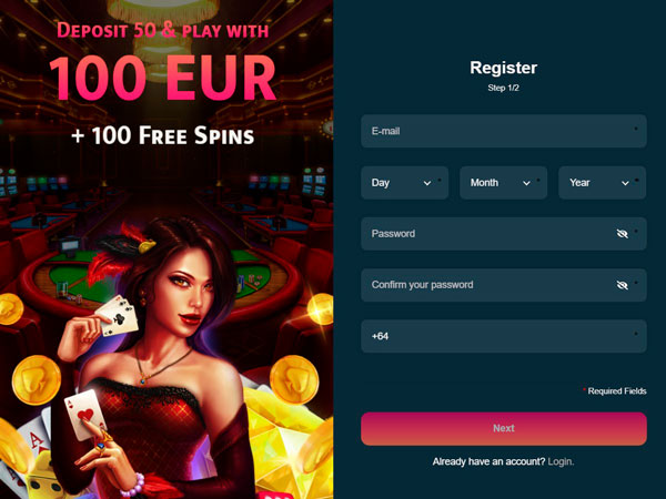 Prime Betz Casino Registration