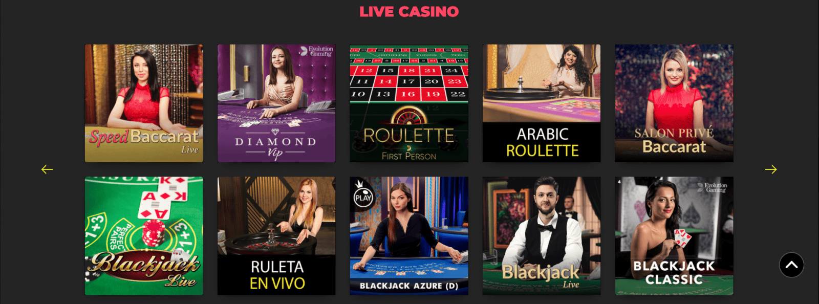 Spin Samurai Live Casino