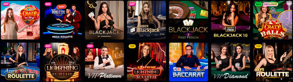 SpinsUP Live Casino Games